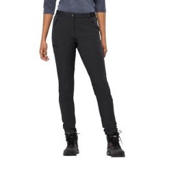 Spodnie softshell damskie Jack Wolfskin Geigelstein Slim. Czarne spodnie sportowe damskie Jack Wolfskin, bez wzorów, z softshellu, sportowe, trekkingowe. Za 359.99 zł.