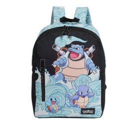 Plecak z możliwością dostosowania CYPBrands Pokémon Squirtle Evolution. Niebieskie plecaki męskie MBRANDS, bez wzorów. Za 220.50 zł.