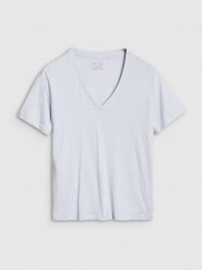 4F T-shirt oversize z modalem damski - niebieski L. Niebieskie t-shirty damskie 4F, l, bez wzorów, z bawełny, klasyczne, bez kołnierzyka, bez ramiączek. W wyprzedaży za 39.99 zł.