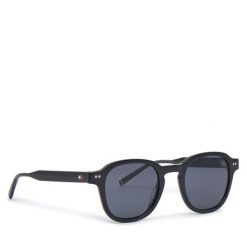 Okulary przeciwsłoneczne Tommy Hilfiger. Czarne okulary przeciwsłoneczne damskie Tommy Hilfiger. Za 379.99 zł.