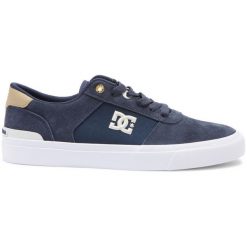 Trampki DC Shoes Wes Kremer Teknic S Skate, Mężczyźni. Niebieskie trampki męskie DC Shoes, bez wzorów, z zamszu, sportowe, bez zapięcia. Za 490.00 zł.