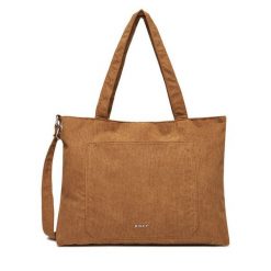 Torebka Roxy. Brązowe shopperki damskie Roxy, bez wzorów, bez dodatków. Za 139.99 zł.