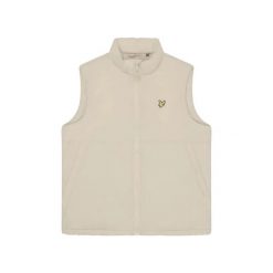 Kurtka puchowa bez rękawów Lyle & Scott. Niebieskie kurtki męskie LYLE AND SCOTT, na zimę, l, bez wzorów, z materiału, eleganckie, bez kaptura. Za 386.50 zł.