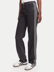 Adidas Jeansy Firebird KQ6488 Czarny Regular Fit. Czarne jeansy damskie Adidas, bez wzorów, z bawełny. Za 369.99 zł.