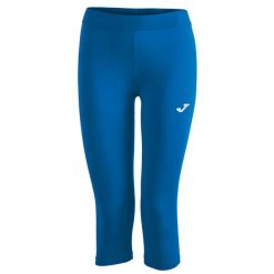 Legginsy do biegania damskie Joma Record III 3/4. Niebieskie legginsy damskie Joma, bez wzorów, z meshu. Za 231.50 zł.
