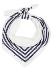 HUGO chusta z domieszką jedwabiu Mężczyźni Jedwab biały|wielokolorowy, ONE SIZE. Białe szaliki męskie Hugo, bez wzorów, z jedwabiu. Za 279.95 zł.