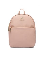 Beverly Hills Polo Club Plecak CEO-BHPC-L-004-09 Różowy. Czerwone plecaki damskie Beverly Hills Polo Club, bez wzorów, z materiału. Za 249.99 zł.