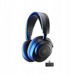Słuchawki SteelSeries Arctis Nova 7P Wireless Gen 2 Zestaw słuchawkowy Przewodowy i Bezprzewodowy Opaska na głowę Gaming USB Type-C Bluetooth Czarny. Czarne słuchawki bezprzewodowe STEELSERIES. Za 926.33 zł.