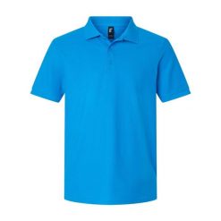 Koszulka Polo Dla Dorosłych Unisex Hammer Piqué. Brązowe bluzki damskie GILDAN, xl, bez wzorów, sportowe, bez kołnierzyka, bez ramiączek. Za 123.99 zł.
