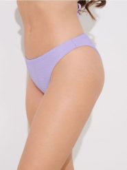 Dół od bikini brazilian - fioletowy. Fioletowe stroje kąpielowe damskie Sinsay, l, bez wzorów. W wyprzedaży za 15.99 zł.