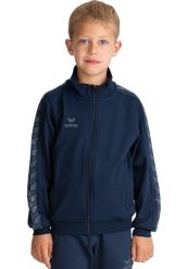 Kurtka dresowa Erima Essential Team Multicolor Junior. Niebieskie kurtki męskie Erima, s, bez wzorów, z dresówki, klasyczne, bez kaptura. Za 301.99 zł.