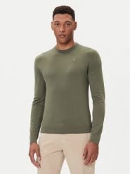 Napapijri Sweter Droz NP0A4I2G Zielony Regular Fit. Zielone swetry męskie Napapijri, m, bez wzorów, z bawełny, bez kołnierzyka, bez ramiączek. Za 289.99 zł.