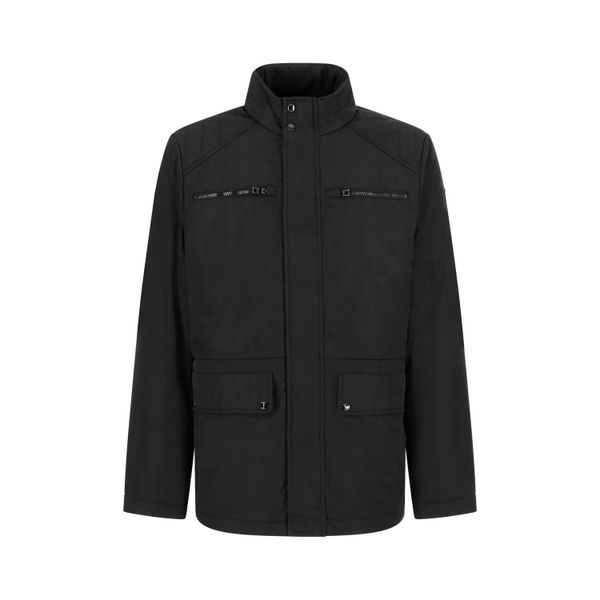Kurtka Geox Renny. Czarne kurtki męskie Converse, m, bez wzorów, z materiału, eleganckie, bez kaptura. Za 673.00 zł.