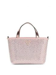 Guess Torebka 181093 Różowy. Czerwone torebki do ręki damskie Guess, z aplikacjami, z materiału, bez dodatków. Za 589.99 zł.