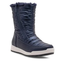 Śniegowce Clara Barson. Niebieskie śniegowce damskie Clara Barson, bez zapięcia. Za 179.99 zł.