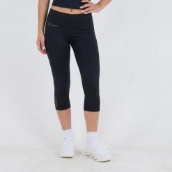Leggings Legea Legginsy 3/4 Laia Damskie. Czarne legginsy damskie Legea, bez wzorów, z materiału. Za 63.90 zł.