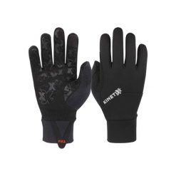 Rękawiczki rowerowe zimowe unisex KINETIXX Logan black. Czarne rękawiczki damskie KINETIXX, na zimę, bez wzorów. Za 160.00 zł.