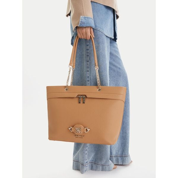 Torebka Nine West. Brązowe shopperki damskie Nine West, bez wzorów, bez dodatków. Za 155.99 zł.