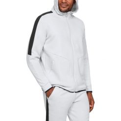 Under Armour Recovery Bluza Biały. Białe bluzy męskie Under Armour, l, bez wzorów, z elastanu, bez ramiączek, bez kaptura. Za 464.95 zł.