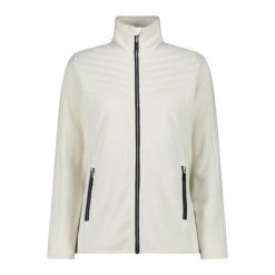 Bluza damska turystyczna CMP 34H2846. Białe bluzy damskie CMP, xl, bez wzorów, z polaru, bez ramiączek, bez kaptura. Za 333.75 zł.