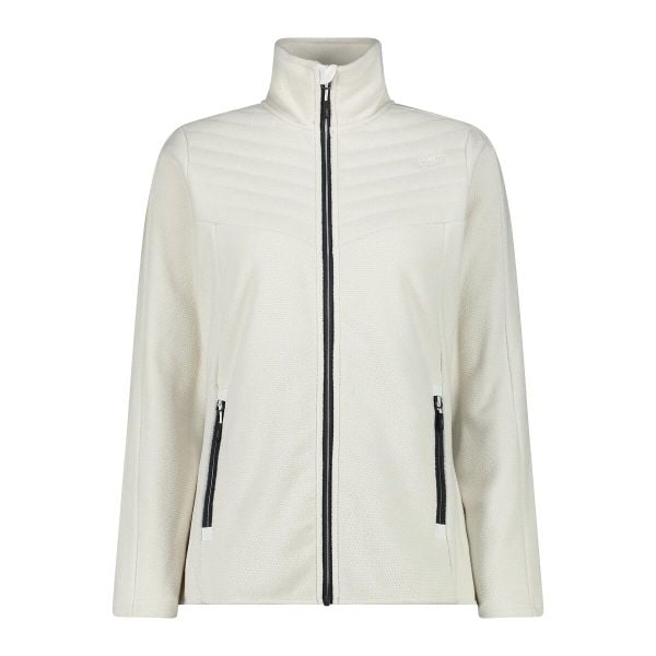 Bluza damska turystyczna CMP 34H2846. Białe bluzy damskie CMP, xl, bez wzorów, z polaru, bez ramiączek, bez kaptura. Za 325.45 zł.