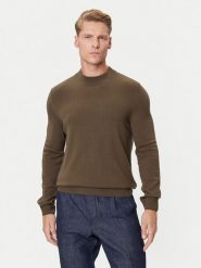Marc O'Polo Denim Sweter 5000007280 Brązowy Regular Fit. Brązowe swetry męskie Marc O'Polo DENIM, m, bez wzorów, z denimu, bez kołnierzyka, bez ramiączek. Za 669.99 zł.