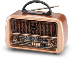 Radioodtwarzacz Luvianta Forever Electro Radio AM/FM CARLO JB-105 BT USB 1200mAh (RTV222463). Radia Luvianta. Za 71.92 zł.