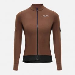 RockBros Bluza kolarska damska YDWT006 TVI ocieplana jesień/zima L - brązowa (5907769394010). Brązowe bluzy damskie ROCKBROS, na jesień, l, bez wzorów, bez ramiączek, bez kaptura. Za 199.75 zł.