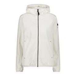 Kurtka damska turystyczna CMP 31Z6626. Białe kurtki sportowe damskie CMP, s, bez wzorów, bez ramiączek, bez kaptura, trekkingowe. W wyprzedaży za 489.99 zł.