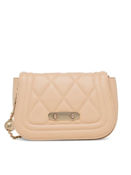 Jenny Fairy Torebka MLS-E-062-05 Beżowy. Brązowe listonoszki damskie Jenny Fairy, bez wzorów, z tworzywa sztucznego, bez dodatków. Za 59.99 zł.