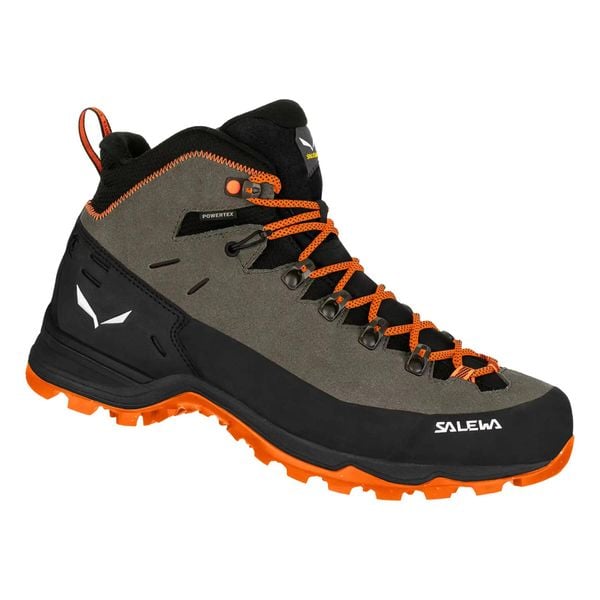 Buty Trekkingowe Męskie Salewa Alp Mate Winter Mid Ptx. Brązowe trekkingi męskie Salewa, na zimę, z gumy, bez zapięcia. Za 1,021.00 zł.