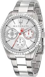 Zegarek Maserati Zegarek MASERATI męski R8853100017 (43MM) NoSize. Zegarki męskie maserati, bez wzorów. Za 419.99 zł.
