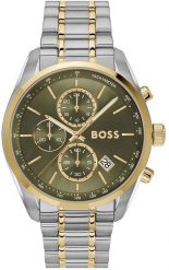 Zegarek Boss BOSS 1514227 zegarek męski szary 44 mm. Szare zegarki męskie Boss, bez wzorów. Za 1,452.94 zł.