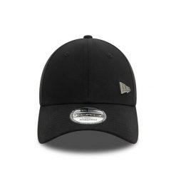 Czapka z daszkiem New Era NE Pin 9Forty. Czarne czapki damskie New Era, bez wzorów. Za 131.50 zł.