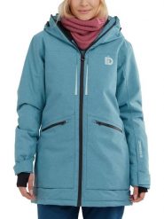 Kurtka narciarska damska Fundango Pemberton Allmountain. Niebieskie kurtki sportowe damskie FUNDANGO, na zimę, m, bez wzorów, z materiału, bez ramiączek, bez kaptura, narciarskie. Za 599.00 zł.