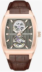 Zegarek Kenneth Cole KENNETH COLE KCWGX0058803 zegarek męski różowy 40 mm. Czerwone zegarki męskie Kenneth Cole, bez wzorów. Za 507.38 zł.