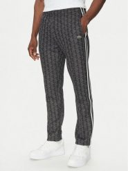 Lacoste Spodnie dresowe XH1440 Szary Regular Fit. Szare spodnie sportowe męskie Lacoste, m, bez wzorów, z bawełny. Za 649.99 zł.