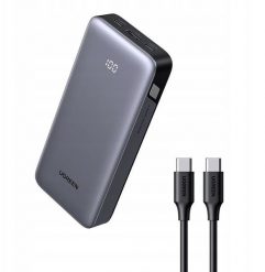 Powerbank UGREEN PB532 20000mAh USB-A, 2xUSB-C 30W szary. Szare powerbanki Ugreen. Za 122.00 zł.
