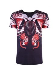 Bikkembergs T-Shirt | C 7 51S FJ M B044 | Mężczyzna | Czarny, Czerwony. Czarne t-shirty męskie Bikkembergs, l, bez wzorów, z bawełny, bez kołnierzyka, bez ramiączek. W wyprzedaży za 199.00 zł.