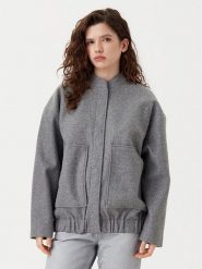 ONLY Kurtka przejściowa Nancy 15336622 Szary Regular Fit. Szare kurtki damskie ONLY, l, bez wzorów, z syntetyku, bez kaptura. Za 199.99 zł.