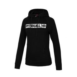 Bluza damska Pitbull z kapturem Georgia. Białe bluzy damskie PITBULL, m, bez wzorów, sportowe, bez ramiączek, z kapturem. Za 219.99 zł.