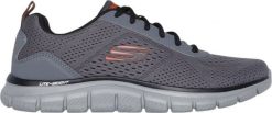 Skechers Track - Leshur Szare 41 (232758-CCOR). Szare buty sportowe męskie Skechers, m, bez wzorów. Za 312.11 zł.