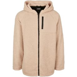 Parka Urban Classic hooded zip. Brązowe parki męskie Urban Classics, na zimę, m, bez wzorów, bez kołnierzyka, bez kaptura. Za 305.50 zł.