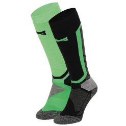 Skarpety snowboardowe Xtreme, 2 par, Multi Zielony. Zielone skarpetki damskie XTREME SOCKSWEAR, bez wzorów. Za 151.99 zł.