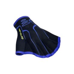 Rękawiczki neoprenowe do gimnastyki w wodzie. Czarne rękawiczki męskie NABAIJI, bez wzorów, z elastanu. Za 39.99 zł.