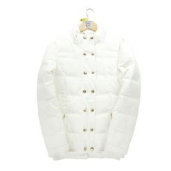 Second life - Kurtka puchowa w kolorze beżowym dla kobiet - Stan dobry. Brązowe kurtki sportowe damskie Juicy Couture, na zimę, bez wzorów, z puchu, bez ramiączek, bez kaptura, narciarskie. Za 296.06 zł.