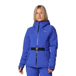Kurtka narciarska damska Columbia Cirque Bowl Insulated. Niebieskie kurtki sportowe damskie Columbia, na zimę, l, bez wzorów, bez ramiączek, bez kaptura, narciarskie. Za 1,089.00 zł.