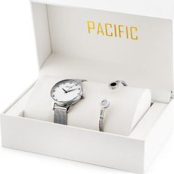 Zegarek Pacific ZEGAREK DAMSKI PACIFIC X6100-02 - komplet prezentowy (zy726a). Zegarki damskie Pacific. Za 174.77 zł.