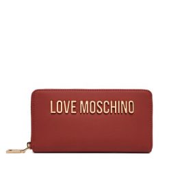 Portfel LOVE MOSCHINO. Czerwone portfele damskie Love Moschino. Za 439.99 zł.