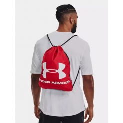 Plecak worek miejski UNDER ARMOUR Ozsee Sackpack 12L. Czerwone plecaki męskie Under Armour, bez wzorów. Za 59.99 zł.